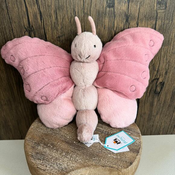 Jellycat Beatrice Butterfly NEW!  FAST SHIP Jellycat Butterfly - Picture 2 of 8